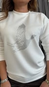 serpme taş ekru sweat