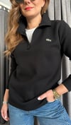 siyah lakint sweat