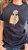 taşlı ayıcıklı lacivert tshirt