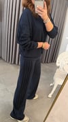 taşlı lacivert takım