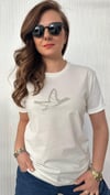 tek taş kemik kadın tshirt
