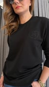 th model siyah unısex sweat