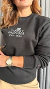 th pike unısex siyah sweat
