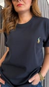 unısex lacivert tshirt