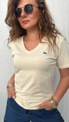 v yaka bej lcst tshirt