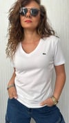 v yaka beyaz lcst tshirt