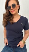 v yaka lcst lacivert tshirt