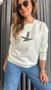 yeni kuş ekru sweat