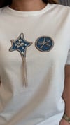yıldız ntwrk beyaz tshirt