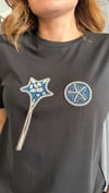 yıldız ntwrk siyah tshirt