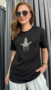 zincir kuş siyah tshirt