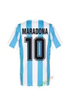 1986 Nostalji Arjantin Milli Takım Maradona Retro Forması