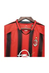 Ac Milan 2004-2005 İç Saha Şampiyonlar Ligi Maldini Kısa Kol Maç Forması