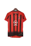 Ac Milan 2004-2005 İç Saha Şampiyonlar Ligi Maldini Kısa Kol Maç Forması