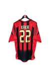 Ac Milan 2004-2005 İç Saha Şampiyonlar Ligi Kaka Kısa Kol Maç Forması