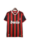 Ac Milan 2009 İç Saha Şampiyonlar Ligi Pirlo Kısa Kol Maç Forması Ön Sipariş