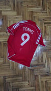 Liverpool 2007 Sezonu Şampiyonlar Ligi Finali Kısa Kollu Torres Retro Profesyonel Maç Forması
