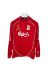 Liverpool 2007 Sezonu Şampiyonlar Ligi Finali Uzun Kollu Retro Profesyonel Maç Forması