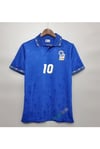 Nostalji 1994 Dünya Kupası Finali İtalya Roberto Baggio Retro Maç Forması