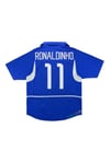Nostalji Brezilya 2002 Dünya Kupası Ronaldinho Deplasman Retro Forması