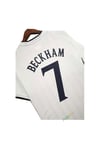 Nostalji İngiltere 2002 Dünya Kupası Beckham İç Saha Retro Kısa Kolu Forması