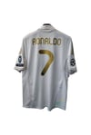 Real Madrid 2011-2012 İç Saha Ronaldo Kısa Kolu Retro Forması