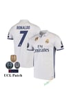 Real Madrid 2017 İç Saha Kısa Kolu Şampiyonlar Ligi Ronaldo Forması