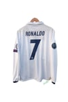 Real Madrid 2017 İç Saha Şampiyonlar Ligi Uzun Kol Ronaldo Forması