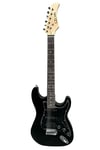 Lilya LL309BK Elektro Gitar Siyah Renk (HSS)