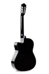 Longa Kesik Kasa Klasik Gitar Kırmızı Cutaway Klasik Gitar 4 /4 Tam Kasa 