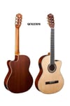 Mitello İnce Kasa Elektro Klasik Gitar 