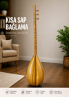 Piarro Bağlama Yaprak Dut Kısa + Kılıf Hediyeli