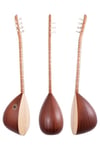 Piarro Bağlama Yaprak Maun Kısa + Kılıf Hediyeli
