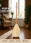 Piarro Maun Ağacı Maun Ağacı Uzun Sap Bağlama Seti 