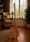 Piarro Uzun Sap Ardıç Ağacı Profesyonel Bağlama ( Çanta Hediye )