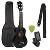 Soprano Adams Ukulele- Siyah