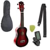 Victor Soprano  Ukulele Seti ( Kırmızı )