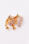 Baget Taşlı Sıkıştırma Kıkırdak Küpe ( Earcuff ) Piercing (1adet)
