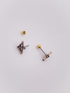 Cerrahi Çelik Piercing Ok Figürlü Kıkırdak Helix Tragus Piercing(1adet)