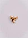 Cerrahi Çelik Piercing Renkli Zirkon Taşlı Yusufcuk Figürlü Kıkırdak Helix Tragus Piercing(1adet)