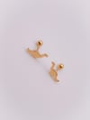 Cerrrahi Çelik Piercing ( Pirsing ) Dinozor Figürlü Tragus Helix Piercing (1adet)