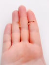 Cerrrahi Çelik Piercing ( Pirsing ) Dönen Tek Taşlı Tragus Helix Piercing (1adet)