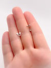 Cerrrahi Çelik Piercing ( Pirsing ) Fare Figürlü Tragus Helix Piercing (1adet)