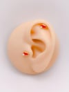 Cerrrahi Çelik Piercing ( Pirsing ) İncili Dudak Figürlü Tragus Helix Piercing (1adet)