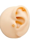 Cerrrahi Çelik Piercing ( Pirsing ) Mini Kuzey Yıldızı Tragus Helix Piercing (1adet)