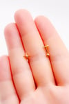 Cerrrahi Çelik Piercing ( Pirsing ) Mini Kuzey Yıldızı Tragus Helix Piercing (1adet)