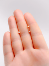 Cerrrahi Çelik Piercing ( Pirsing ) Mini Tek Taşlı Tragus Helix Piercing (1adet)