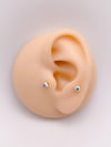 Cerrrahi Çelik Piercing ( Pirsing ) Nazar Boncuklu Tragus Helix Piercing (1adet)