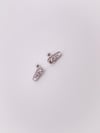 Cerrrahi Çelik Piercing ( Pirsing ) Tek Taşlı Çengelli İğne Tragus Helix Piercing (1adet)