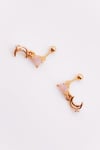 Cerrrahi Çelik Piercing ( Pirsing ) Zirkon Kalp Sallantılı Ay Tragus Helix Piercing (1adet